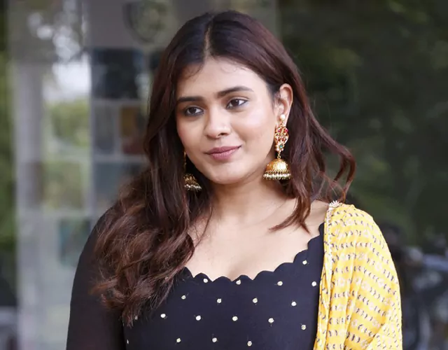 Hebah Patel at Odela Railway Station PM